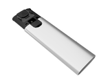 Natec | Rhino M.2 NVME Lite USB-C External, Gen 2 Steel Arctic Silver | Solid-state drive interface NVMe