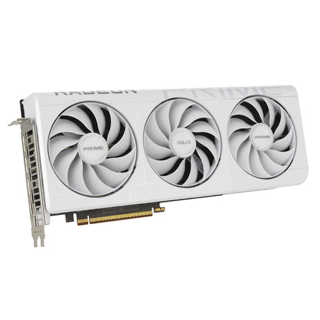 Asus Prime Radeon RX 9070 XT White OC Edition 16GB GDDR6 | AMD | 16 GB | Radeon RX 9070 XT | GDDR6 | HDMI ports quantity 1 | PCI Express 5.0