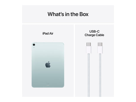 Apple | iPad Air Wi-Fi + Cellular | 11 " | Blue | IPS | 2360 x 1640 pixels | Apple M3 | 8 GB | 512 GB | 3G | 4G | 5G | Wi-Fi | Front camera | 12 MP | Rear camera | 12 MP | Bluetooth | 5.3 | iPadOS | USB-C charging cable