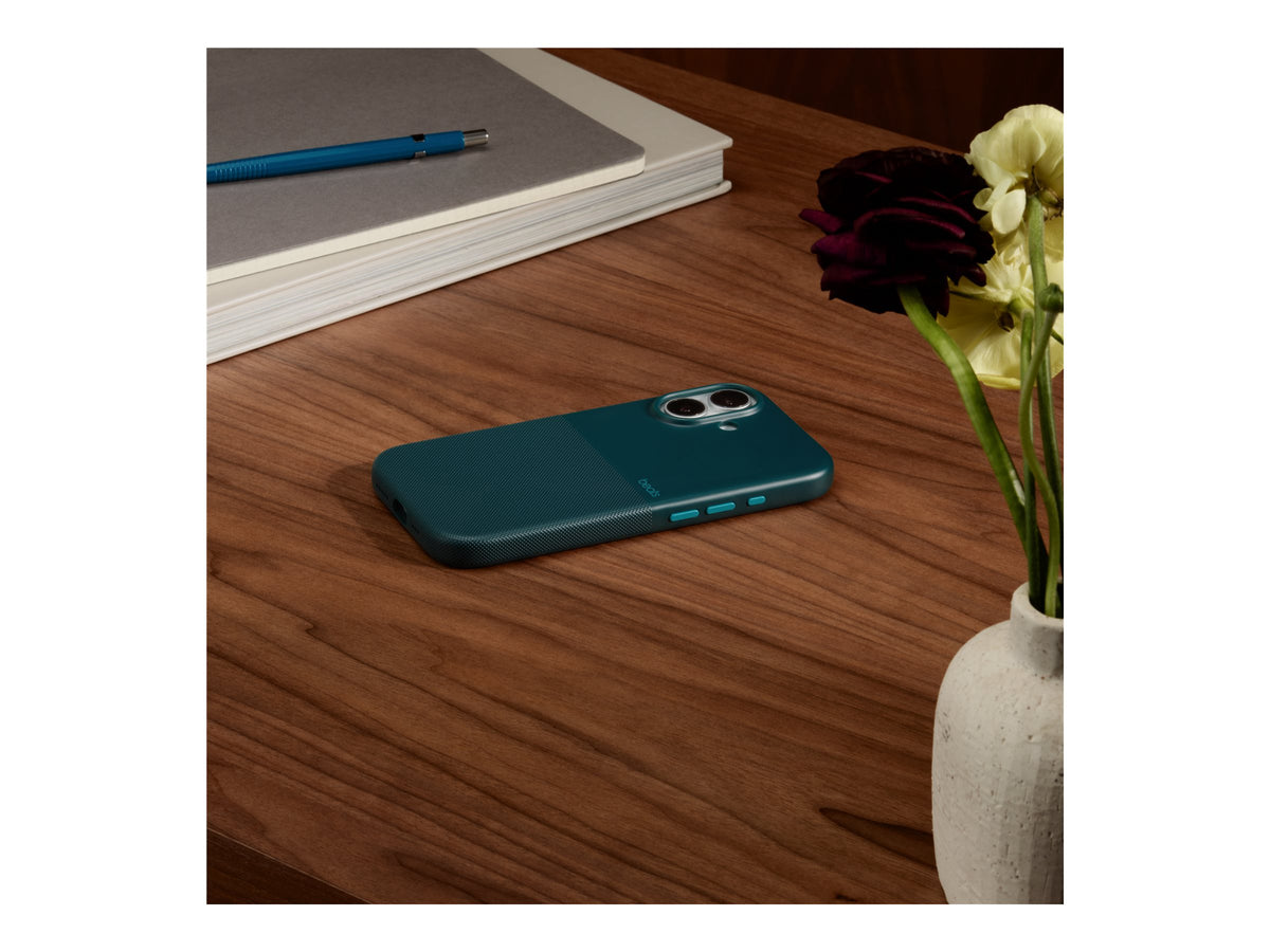 Apple iPhone 17 Rugged Case with MagSafe and Camera Control – Rocky Blue | Apple MagSafe Wallet MagWallet Slim | PU leather