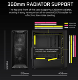 Corsair PC Case | 3200D RS | Mid-Tower | Black