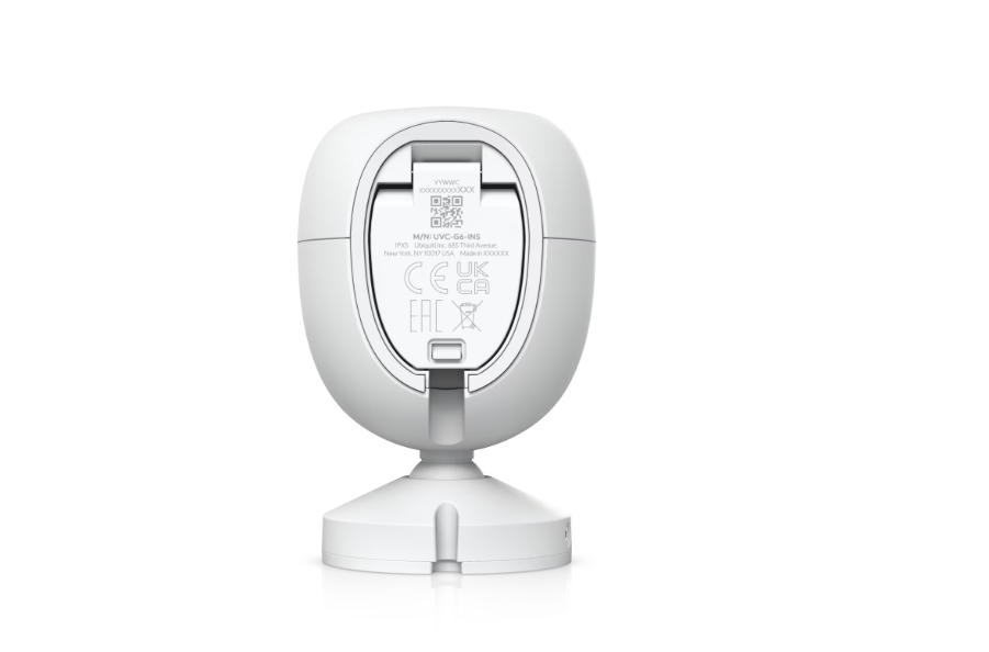 Ubiquiti | Plug-and-play, 4K WiFi-connected camera | UVC-G6-INS-W | 8 MP | Fixed | IPX5