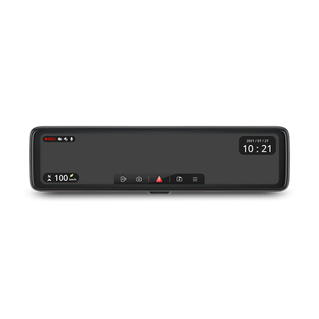 Mio MiVue R860WD, Dash Cam | GPS | Wi-Fi | Front and rear cams synchronized for recording with an unobstructed view; 11.26" IPS anti-glare touchscreen; Upgrade to the STARVIS 2 technology for clear details; Integrated high speed Wi-Fi – Quick pairing usin