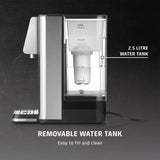Caso | Turbo hot water dispenser | HW 630 | Water Dispenser | 2600 W | 2.5 L | Plastic/Stainless Steel | Black/Stainless Steel