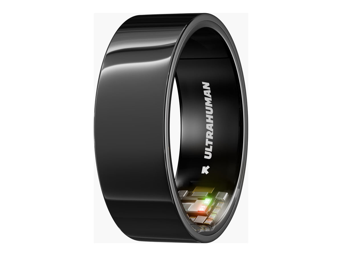 Ultrahuman | Ring Air | Aster Black | Size 11 | Smart Ring