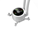 Gamemax CPU Liquid Cooler | ICEBURG 240 DIGITAL WH | White