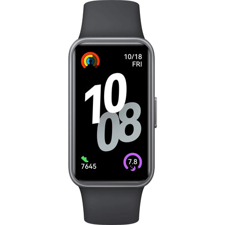 Huawei Band 10 | 1.47 inch AMOLED | Touchscreen | Heart rate monitor | Waterproof | Bluetooth | Black