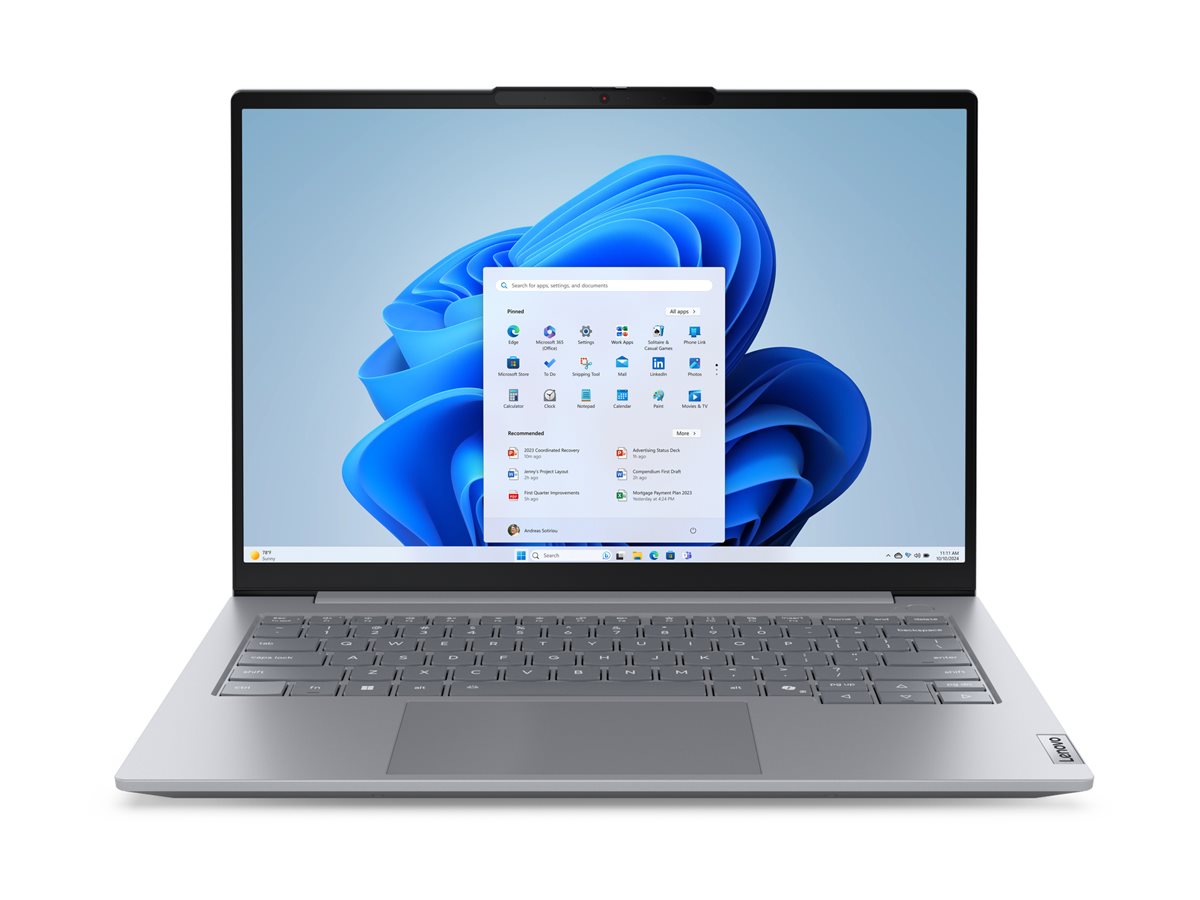 Lenovo 14 G8 IAL Intel | ThinkBook Arctic Grey | 14 " | IPS | WUXGA | 1920 x 1200 pixels | Anti-glare | Intel Core Ultra 9 | 185H | 16 GB | SODIMM DDR5 | Solid-state drive capacity 512 GB | Intel Arc Graphics Functions as Intel Graphics | Windows 11 Pro |