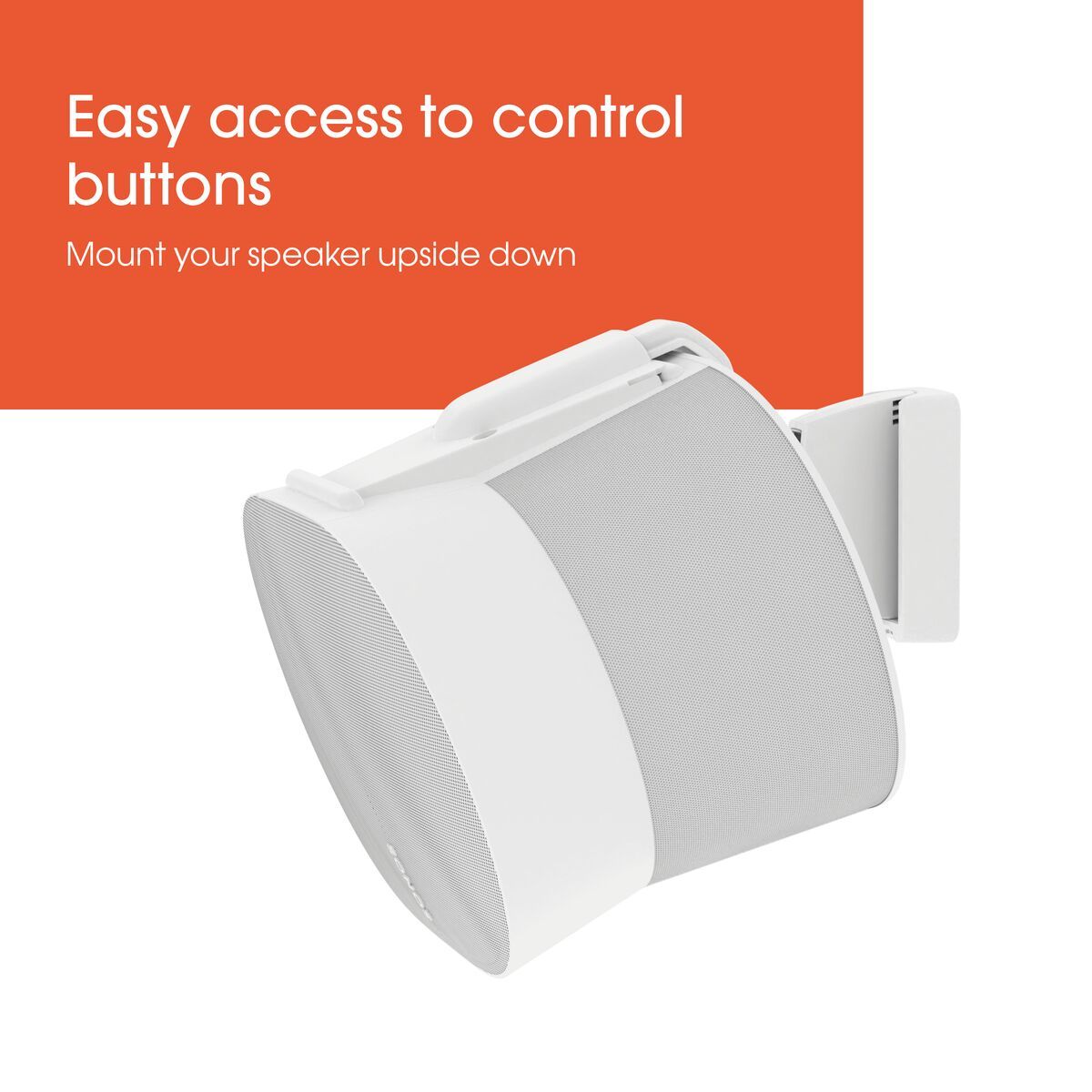 Vogels Wall mount | Speaker Wall Mount for Sonos Era 300 | Tilt, rotate | Maximum weight (capacity) 7 kg | White