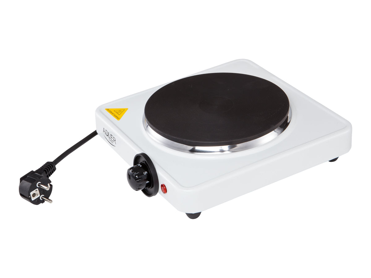 Adler | Free standing table hob | AD 6503 | Number of burners/cooking zones 1 | Electric | White