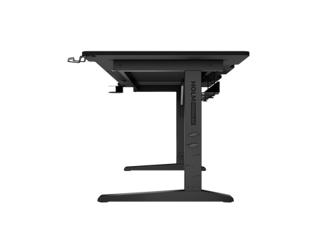 Genesis | Modular Gaming Desk | Holm 160 RGB | Anthracite Black
