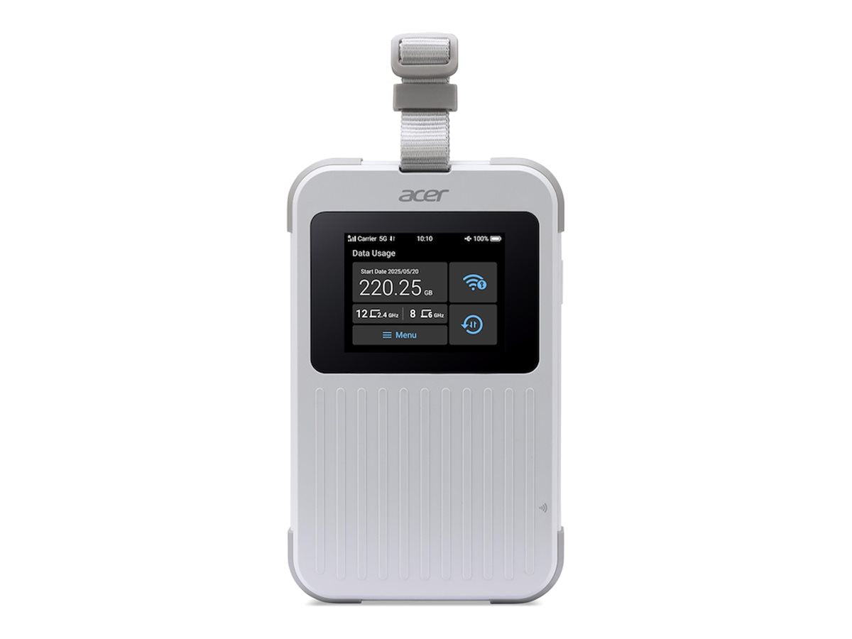 Acer | Connect M6E Wi-Fi 5G Mobile Hotspot | FF.G2VTA.001 | 802.11ax | Mesh Support No | MU-MiMO No | 5G