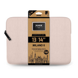 PORT DESIGNS MILANO II ECO | Laptop Sleeve | Pink