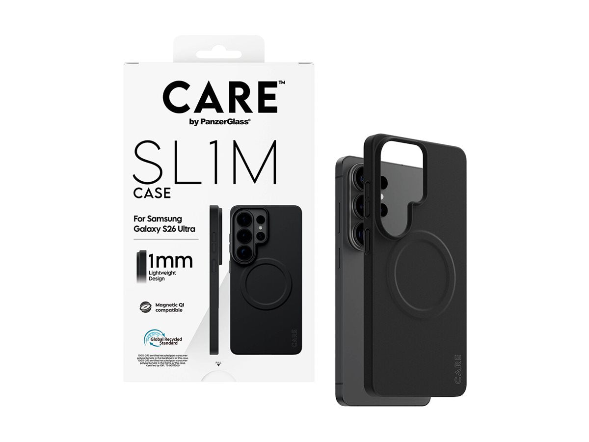 CARE by PanzerGlass SL1M Case Black Samsung new Galaxy S26 Ultra | PanzerGlass