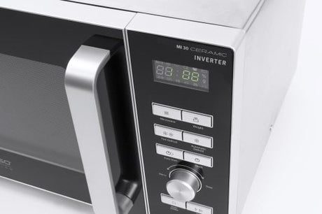 Caso | Ceramic Inverter Microwave | MI 30 | Free standing | 30 L | 1000 W | Grill | Black