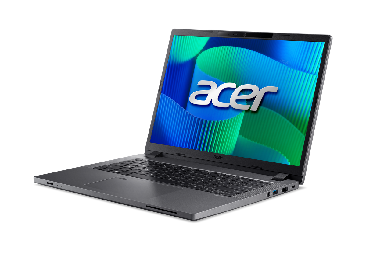 Acer | TravelMate | TMP214-55-G2-TCO-58UX | Grey | 14 " | WUXGA | Intel Core 5 | 120U | 16 GB | Solid-state drive capacity 512 GB | Intel Iris Xe Graphics | Windows 11 Pro | Keyboard language English | Keyboard backlit | Warranty 24 month(s)