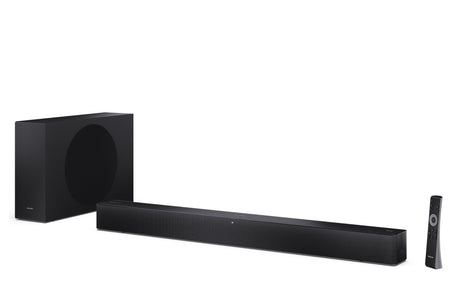 Sharp 2.1 Dolby Atmos/DTS Virtual:X Soundbar with Slim Wireless Subwoofer | HT-SBW310 | 330 W | Bluetooth | Wireless connection | Black