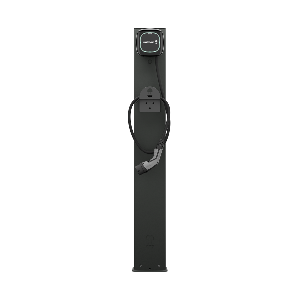 Wallbox | Pedestal Eiffel Basic Dual for Pulsar family, Black