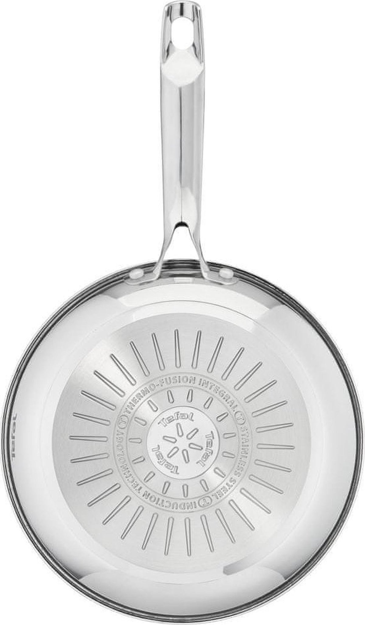 TEFAL Pan | G7320434 Duetto+ | Frying | Diameter 24 cm | Suitable for induction hob | Fixed handle | Black/Silver