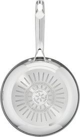 TEFAL Pan | G7320434 Duetto+ | Frying | Diameter 24 cm | Suitable for induction hob | Fixed handle | Black/Silver
