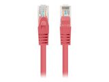 Lanberg Patchcord CAT.5E UTP 1M fluke passed 10-pack, Red | PCU5-20CC-0100-R