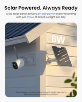 Reolink | Wireless Pan & Tilt Long Lasting Solar/Battery Camera with Spotlights | Altas Series B630 with Solar Panel | Bullet | 4 MP | 4mm/F1.0 | Micro SD, Max. 512 GB