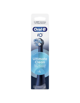 Oral-B | Replaceable toothbrush heads | iO UltimateClean | Heads | For adults | Number of brush heads included 4 | Black