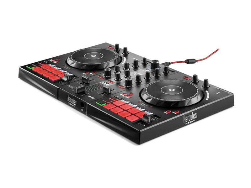 Hercules | DJ controller | DJ Essentials Kit | Speakers | USB connectivity