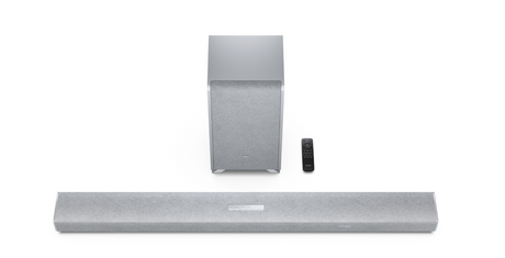 Sharp | 5.1.2 Dolby Atmos/DTS:X Soundbar with Wireless Subwoofer | HT-SBW55121(SL) | Bluetooth