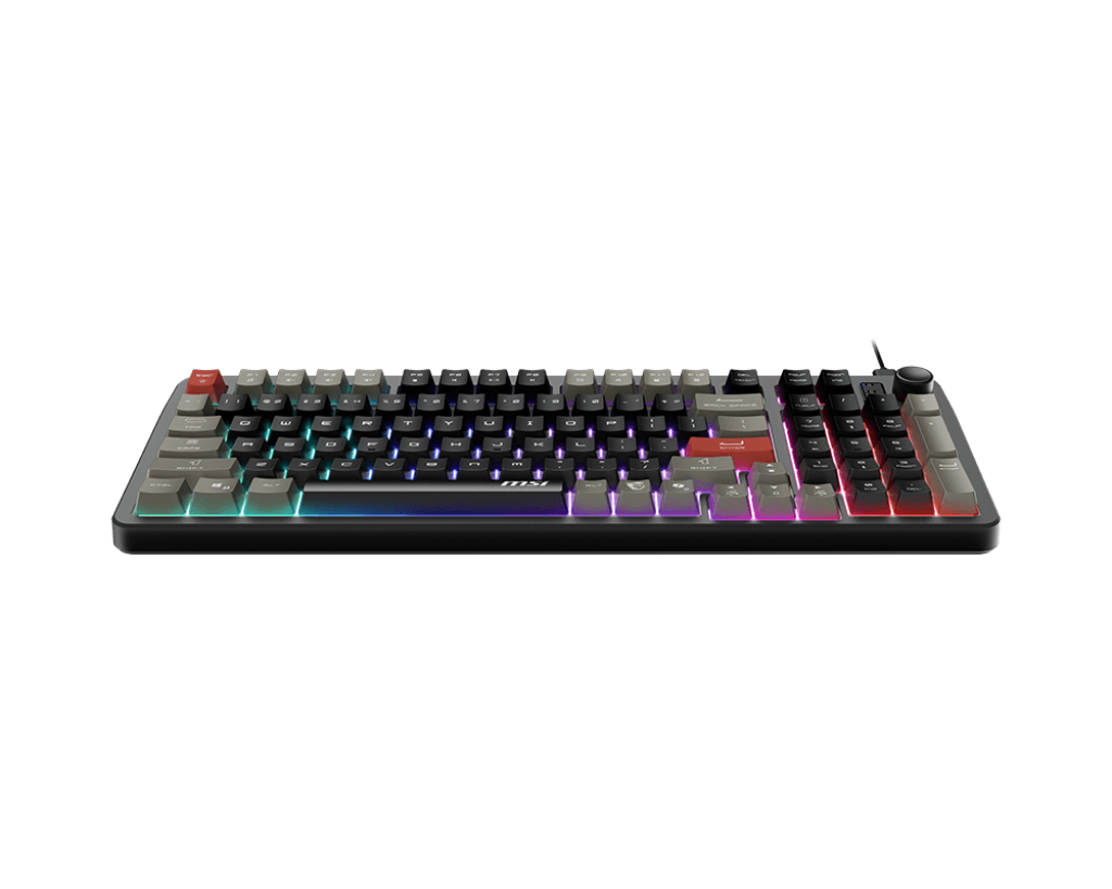 MSI FORGE GK110 US | Gaming keyboard | Wired | US | Membrane | Black