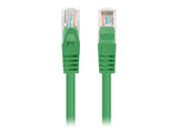 Lanberg Patchcord CAT.6 UTP 1M fluke passed 10-pack, Green | PCU6-20CC-0100-G