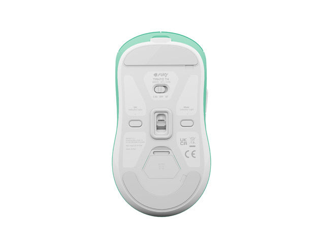 Fury | Gaming Mouse | Tanto T4 | Wired/Wireless | 2.4 GHz, Bluetooth, USB | Mint