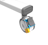 Neomounts ABL-875 Wheel lock for trolleys suitable for FL55-875BL1/WH1, FL50S-825BL1/WH1, FL50-525/575BL1/WH1