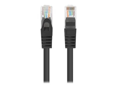 Lanberg Patchcord CAT.6 UTP 0.25M fluke passed 10-pack, Black | PCU6-20CC-0025-BK