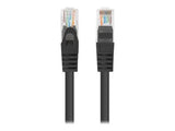 Lanberg Patchcord CAT.6 UTP 0.25M fluke passed 10-pack, Black | PCU6-20CC-0025-BK