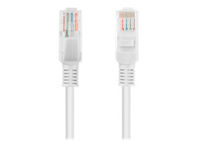 Lanberg Patchcord CAT.5E UTP 0.5M fluke passed 10-pack, White | PCU5-20CC-0050-W