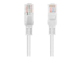Lanberg Patchcord CAT.5E UTP 0.5M fluke passed 10-pack, White | PCU5-20CC-0050-W