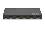 Digitus 4K HDMI Splitter, 1x4 | DS-55337 | Black