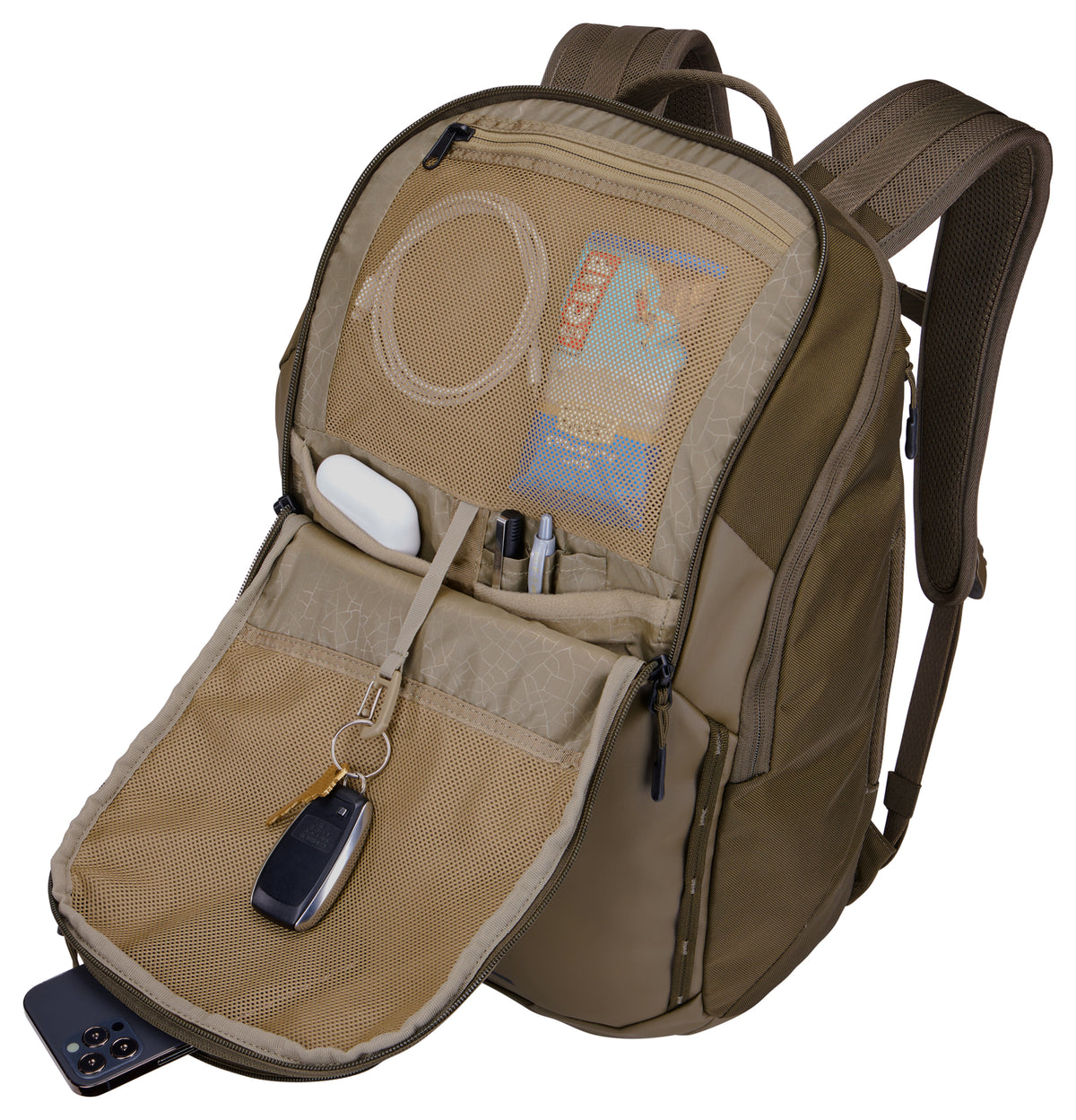 Thule | Chasm | 26 L | Fits up to size 17 " | Backpack | Waterproof | Deep Khaki