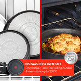 TEFAL Pot Set, 4 pcs | L7649453 Ingenio Ultimate | Aluminum | Black