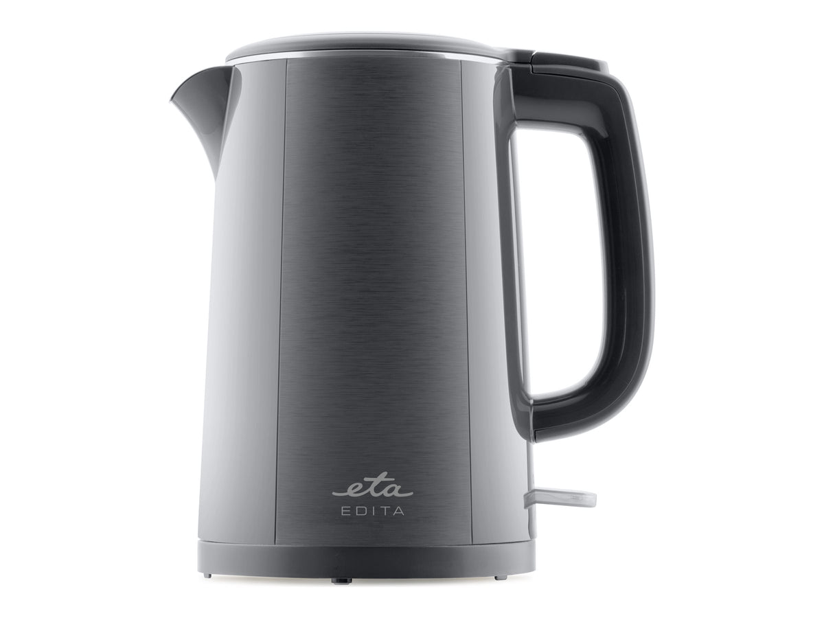 ETA Kettle | ETA859590020 EDITA | Electric | 2200 W | 1.5 L | Stainless steel | 360° rotational base | Grey