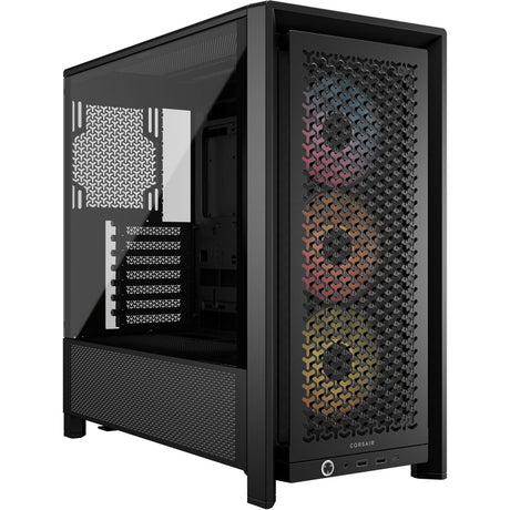 Corsair PC Case | Frame 4000D RS ARGB Modular | Mid-Tower | Black