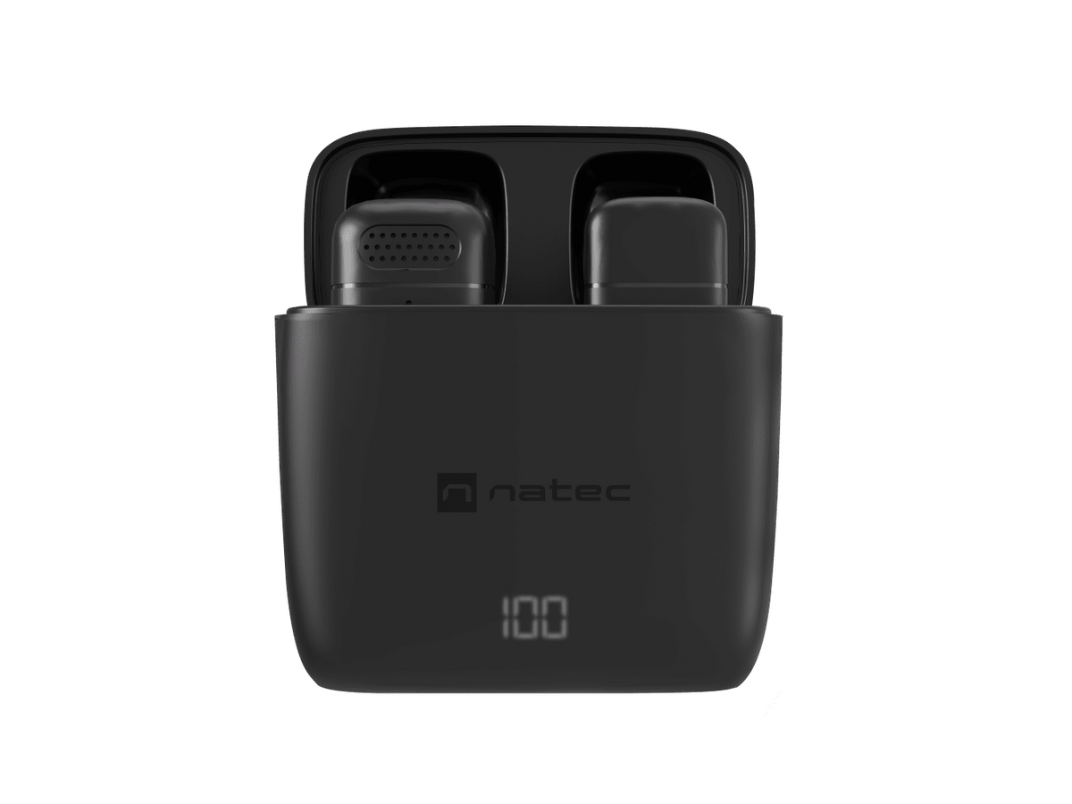 Natec | Microphone | NMI-2255 | Hopper | Black | Noise reduction