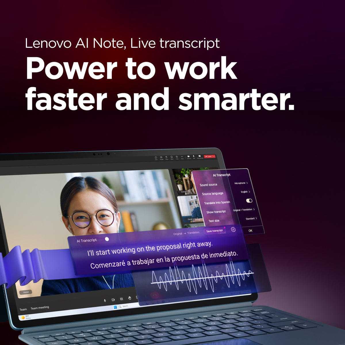 Lenovo | Yoga Tab Plus Wi-Fi (without power adapter) | ZAEG0018NL | 12.7 " | Tidal Teal | LTPS | 2944 x 1840 pixels | Qualcomm | Snapdragon 8 Gen 3 Mobile Platform | 16 GB | Soldered LPDDR5x | 256 GB | Wi-Fi | Front camera | 13 MP | Rear camera | 13 MP | 