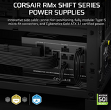 Corsair Fully Modular ATX Power Supply (EU) | RM750x SHIFT | 750 W | Black