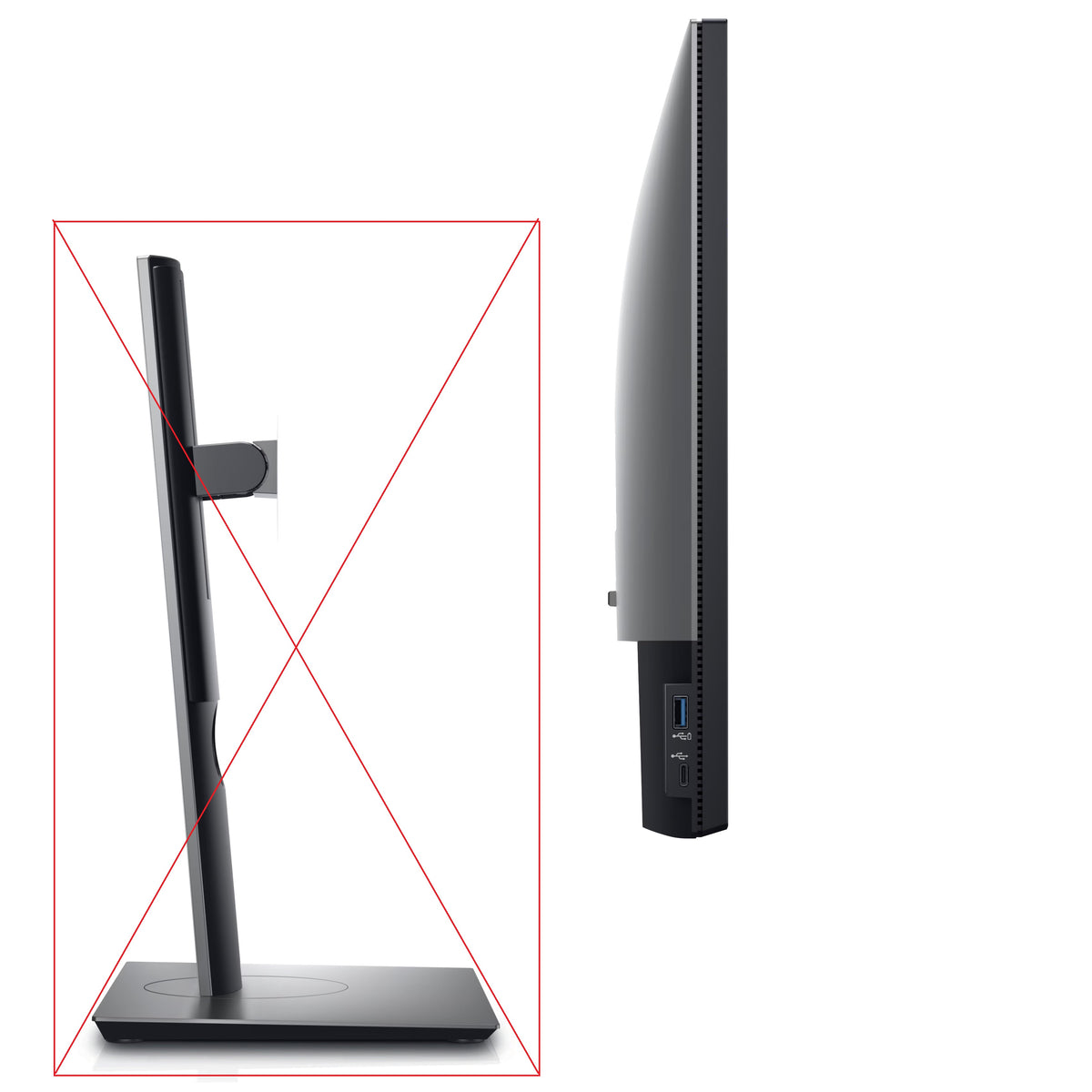 DELL Renewed Grade Grade AB | Monitor Without Stand | UltraSharp U2520D