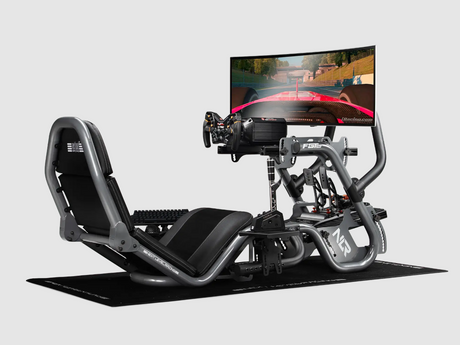 Next Level Racing | F-GT Pro Formula and GT Grey Edition | Racing Simulator Cockpit | Steel | Grey