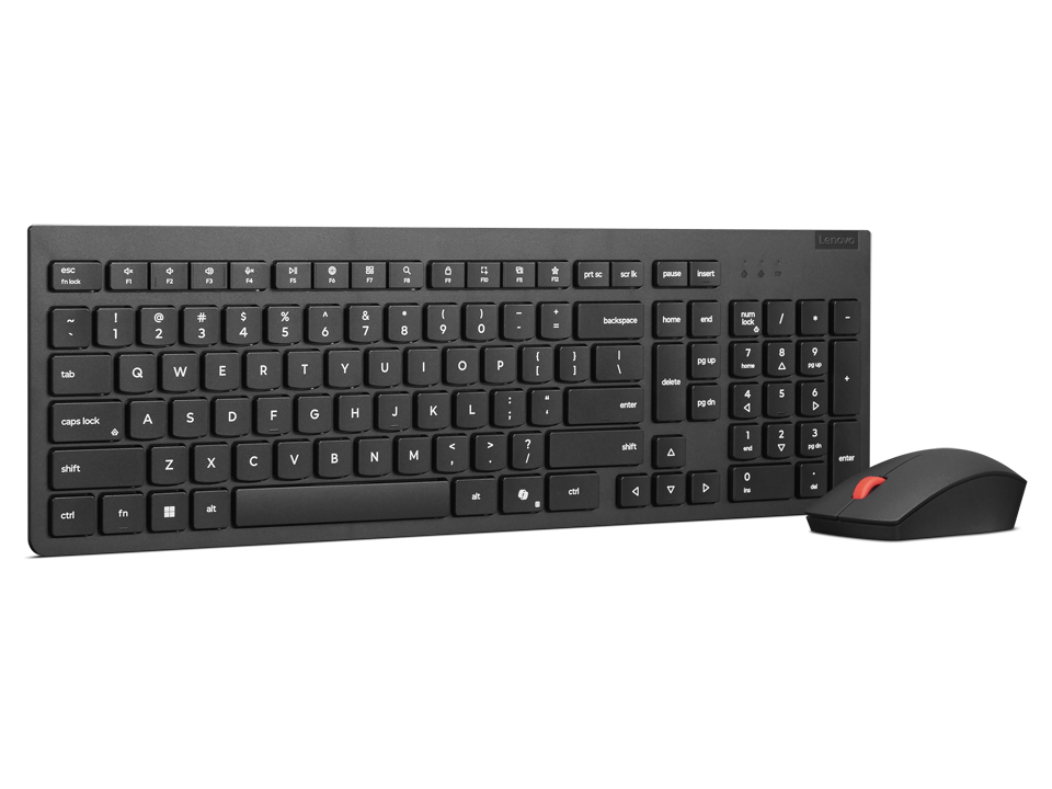 Lenovo Essential Wireless Combo Keyboard & Mouse Gen2 | Keyboard and Mouse Set | Wireless | Mouse included | Lithuanian | Black