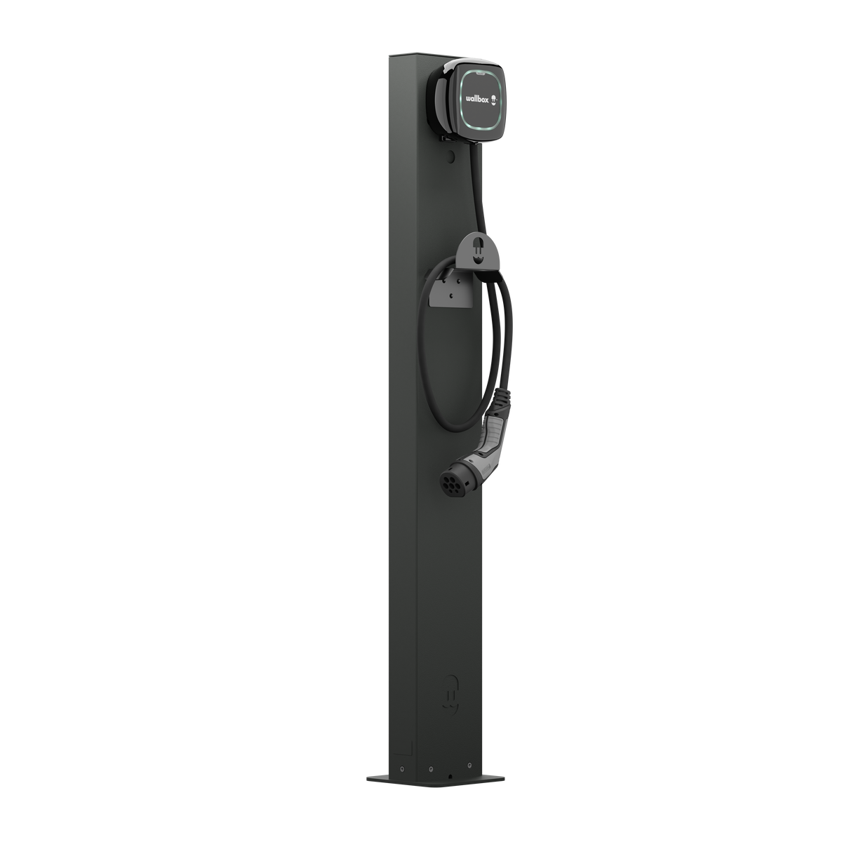 Wallbox | Pedestal Eiffel Basic Dual for Pulsar family, Black