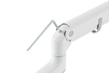 Digitus Desk Mount | DA-90476 Single Monitor Mount | Height, tilt, pivot, rotation, depth | 57 " | Maximum weight (capacity) 27 kg | White